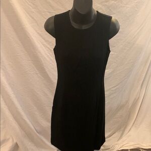 Harold's Black Cocktail Sheath Dress Crew Neck